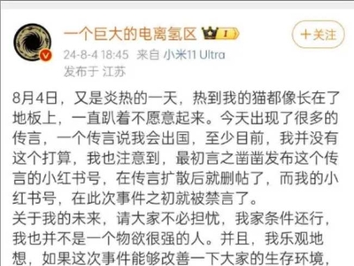 苏州清华毕业生实名举报商务局长贪腐，他的最新回应“没打算出国”，大家怎么看？